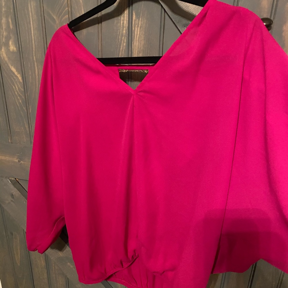 Lovely cold shoulder blouse.